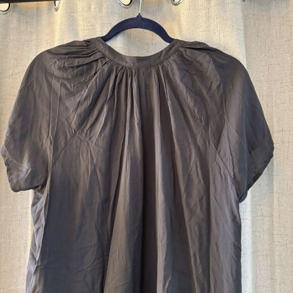 H&M L.O.G.G. Women Gray Casual Tunic Dress Size 2 - Picture 6 of 7